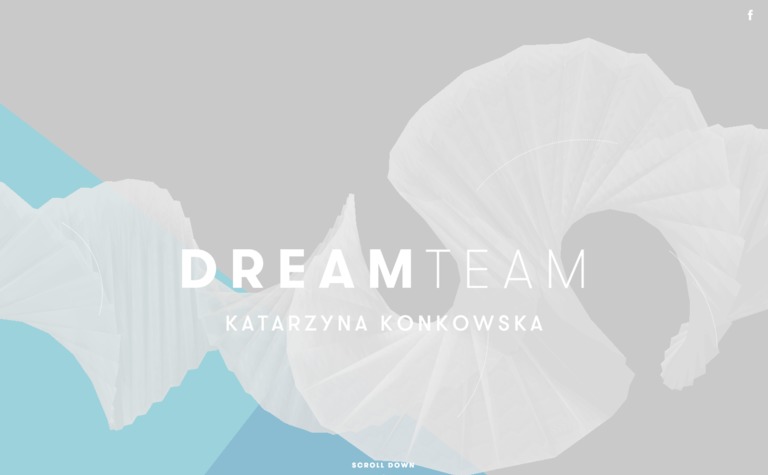 Web Design Inspiration - DreamTeam Katarzyna Konkowska
