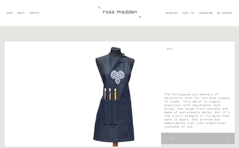 Web Design Inspiration - Ross Madden