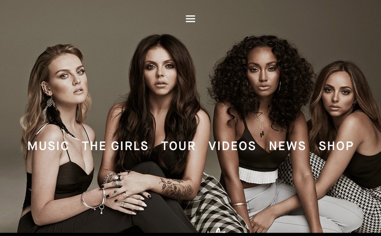 Web Design Inspiration - Little Mix