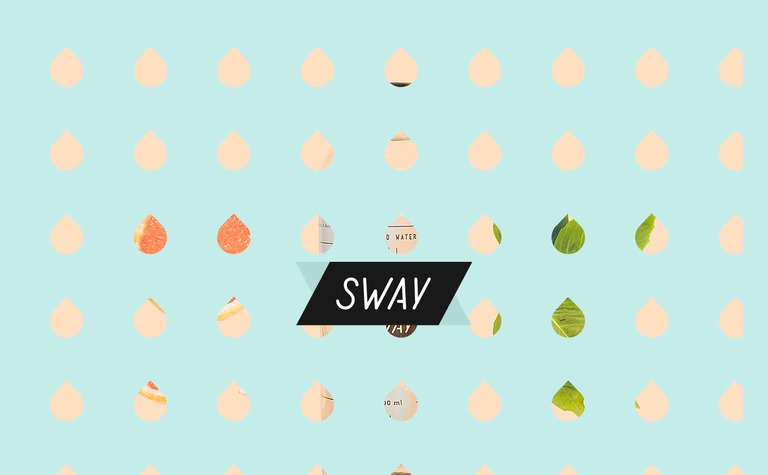 Web Design Inspiration - Sway Water