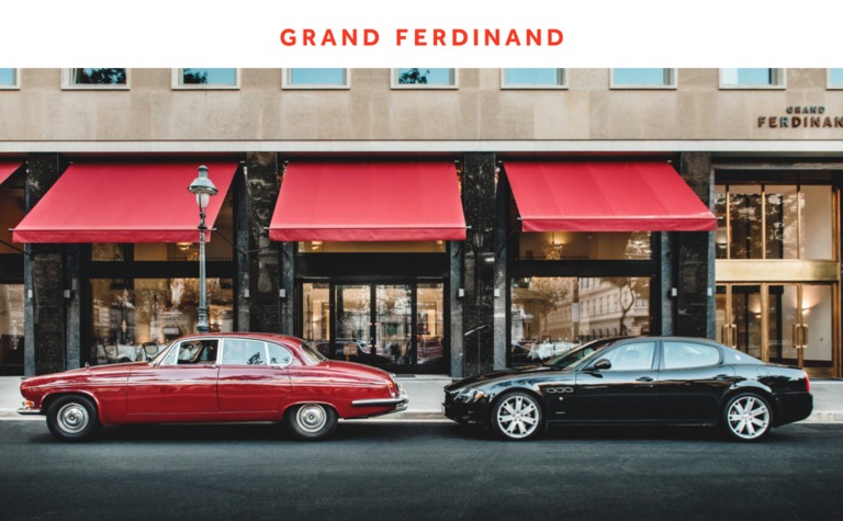 Web Design Inspiration - Grand Ferdinand