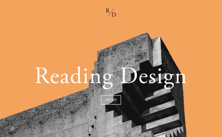 Web Design Inspiration - Reading Design