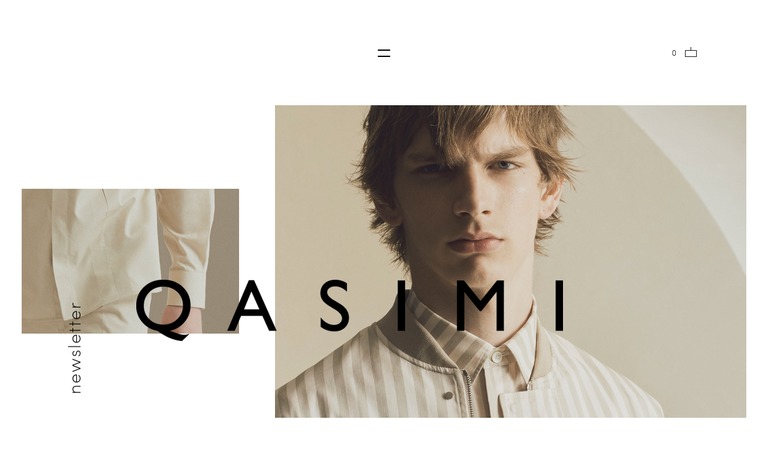 Web Design Inspiration - Qasimi