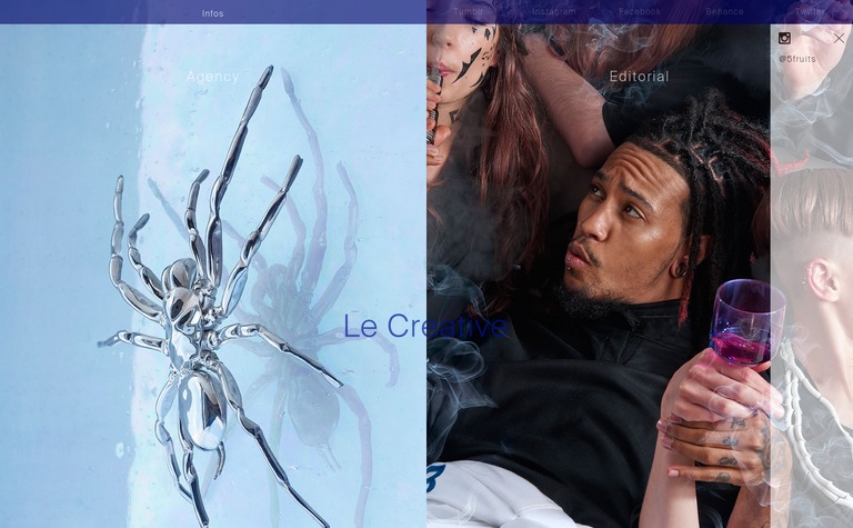 Web Design Inspiration - Le Creative