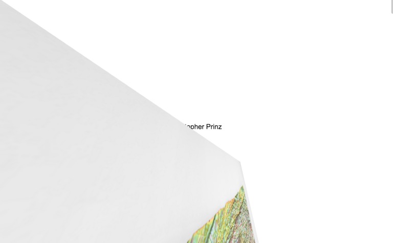 Web Design Inspiration - Christopher Prinz