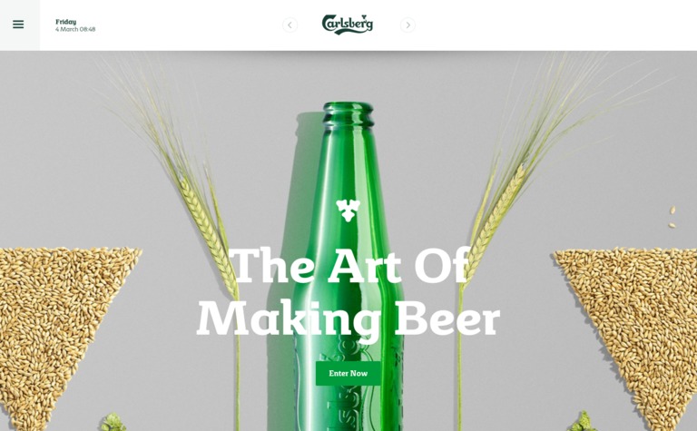 Web Design Inspiration - Carlsberg