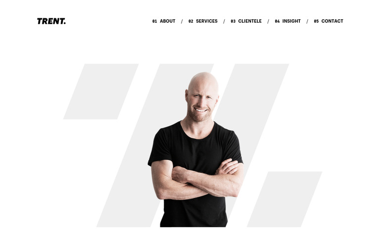 Web Design Inspiration - Trent Langlands