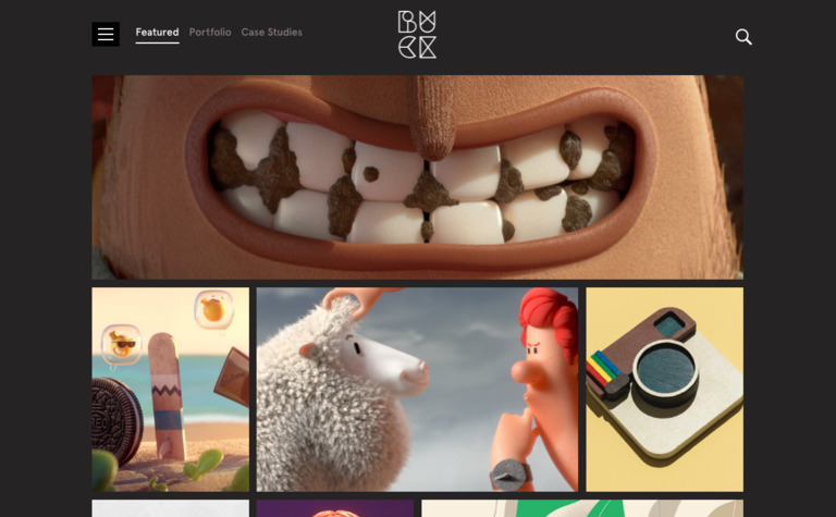 Web Design Inspiration - Buck