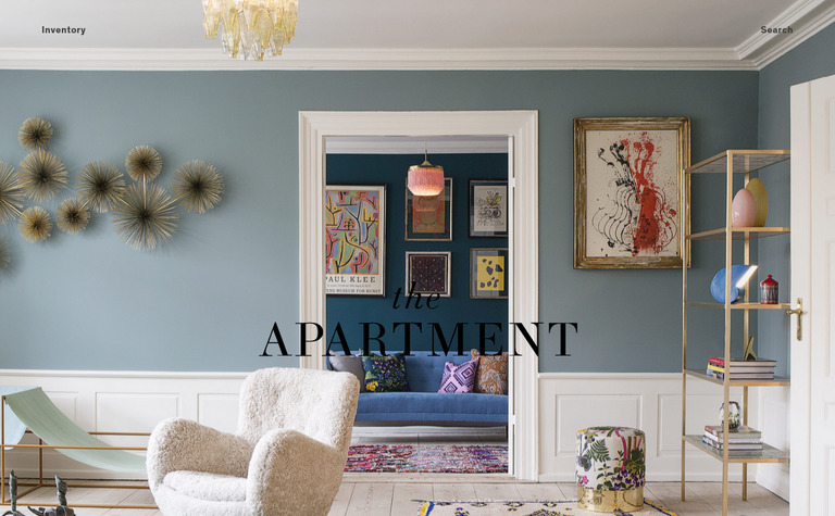 Web Design Inspiration - The Apartment