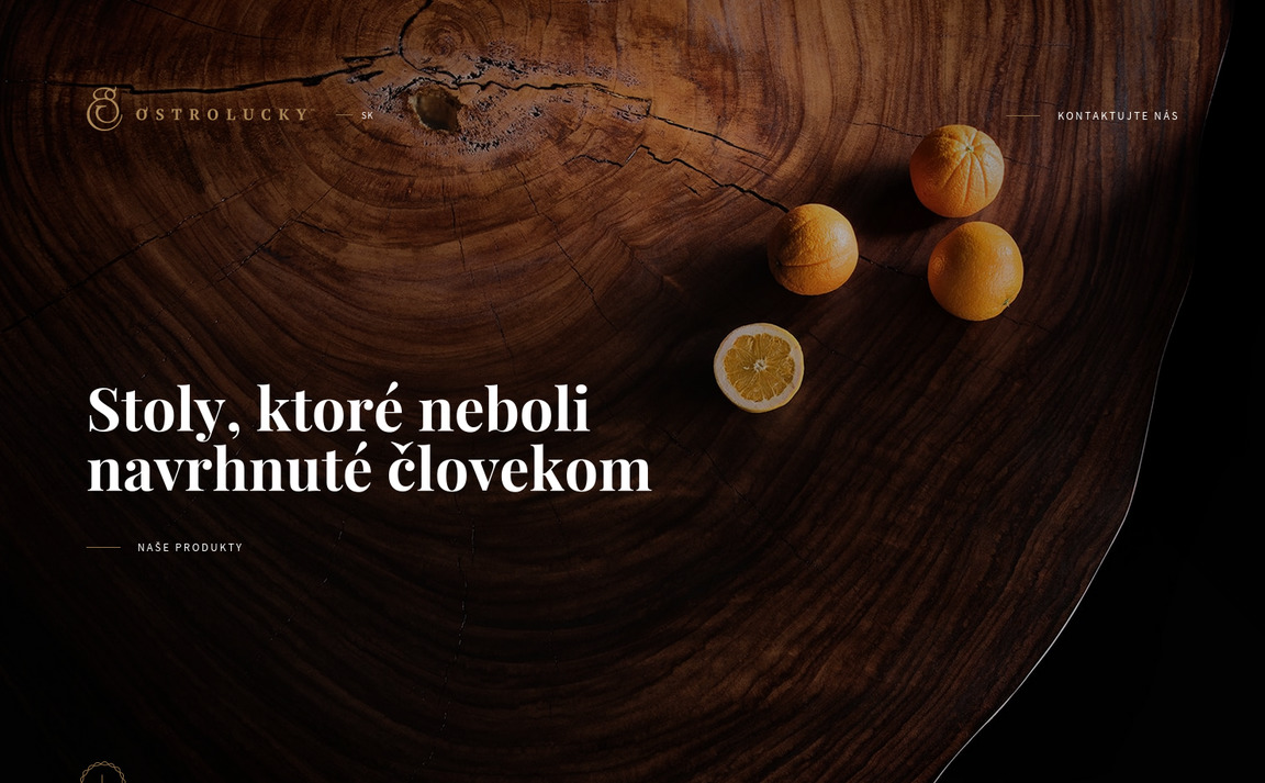 Web Design Inspiration - Ostrolucky