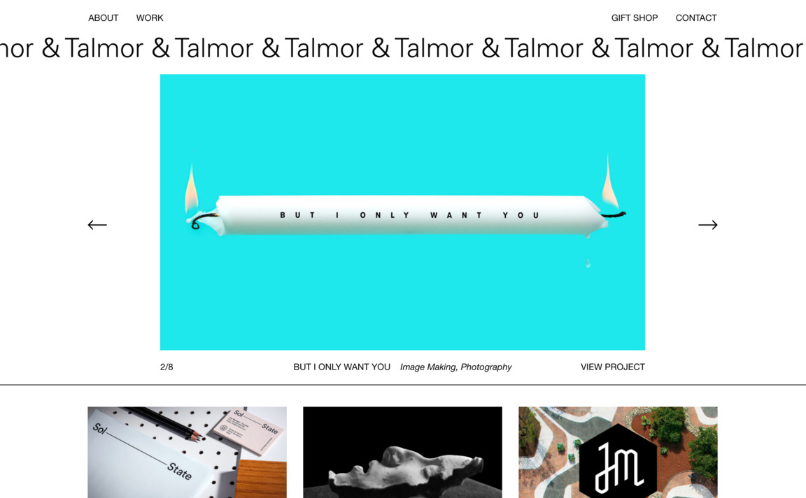 Web Design Inspiration - Talmor & Talmor & Talmor