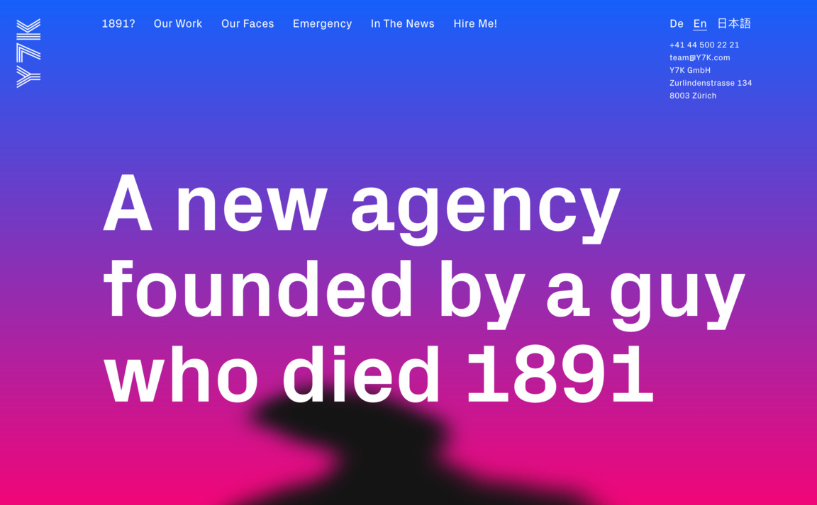 Web Design Inspiration - Y7K
