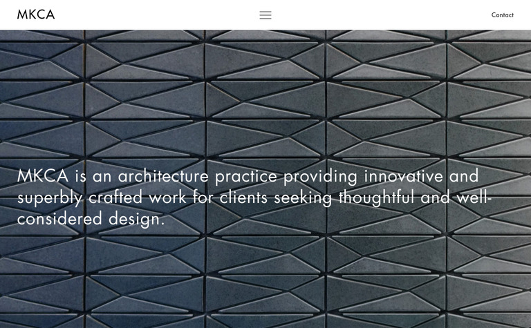 Web Design Inspiration - MKCA