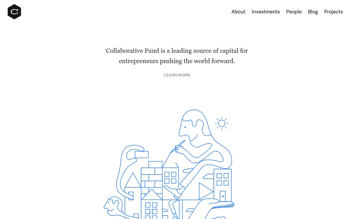 Web Design Inspiration - Collaborative Fund