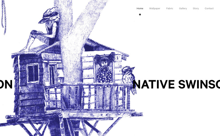 Web Design Inspiration - Native Swinson