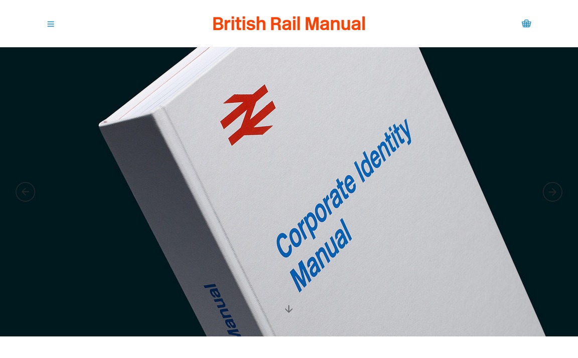 Web Design Inspiration - British Rail Manual