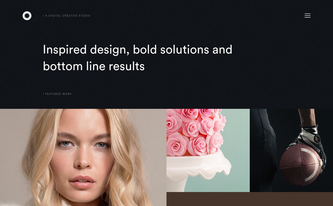 Web Design Inspiration - Concentric