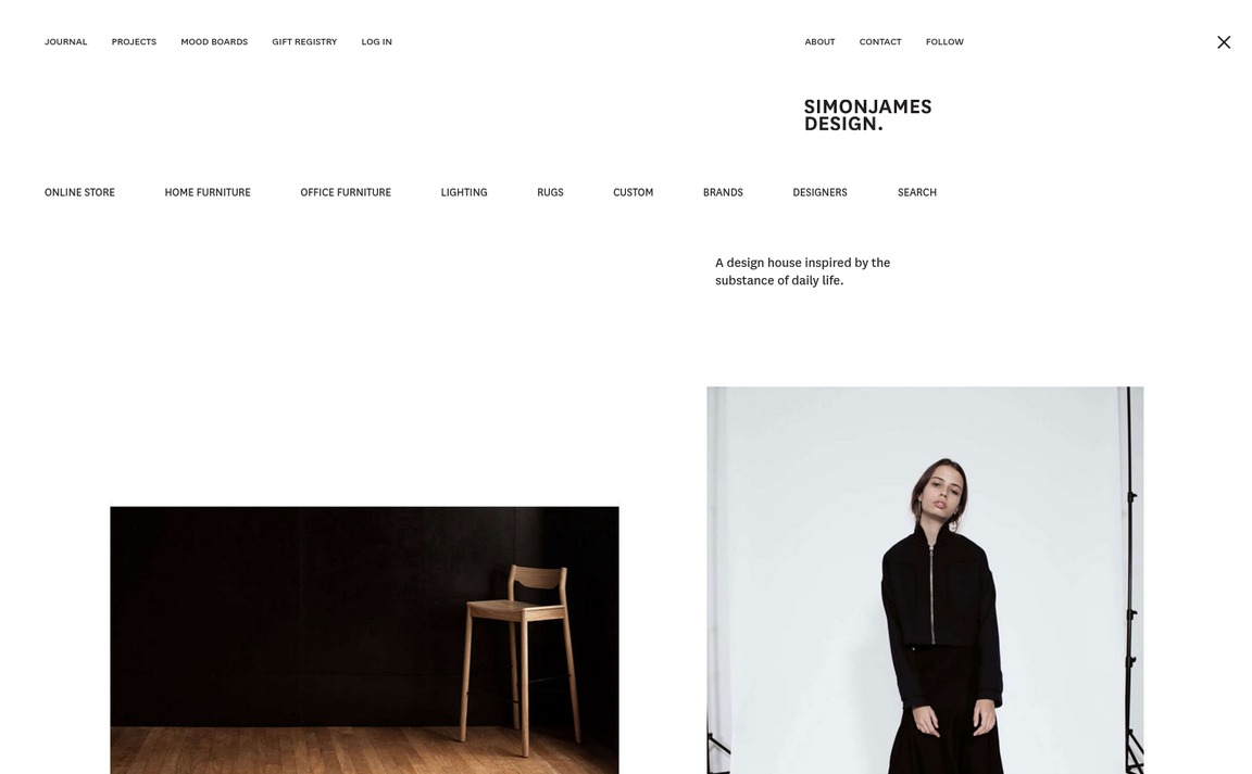 Web Design Inspiration - Simon James Design