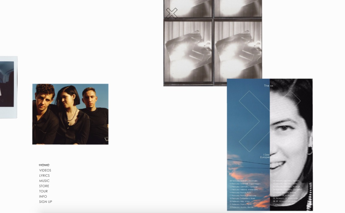 Web Design Inspiration - The XX