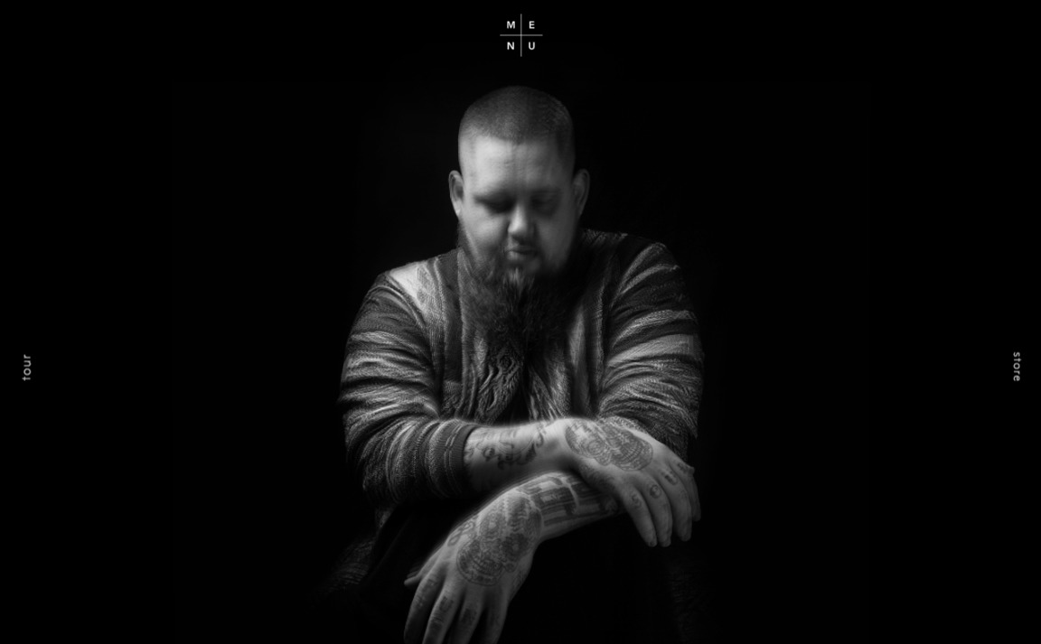 Web Design Inspiration - Rag’n’Bone Man