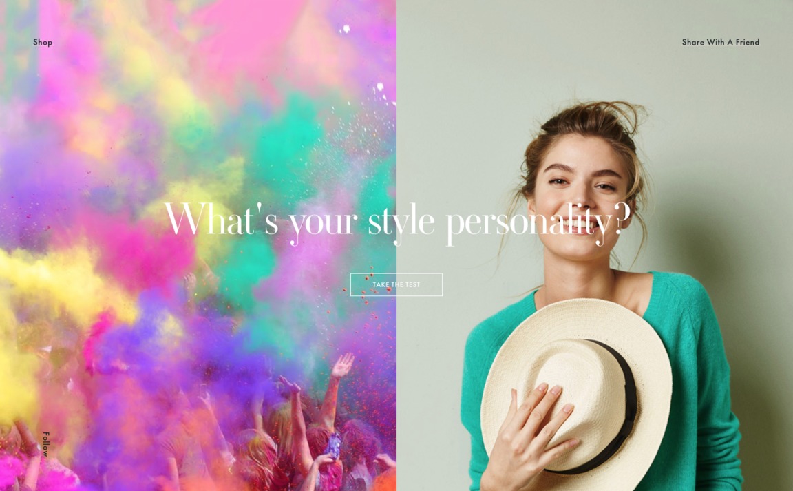 Web Design Inspiration - What’s My Style Personality?