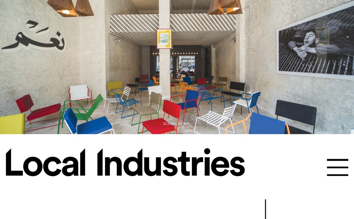 Web Design Inspiration - Local Industries
