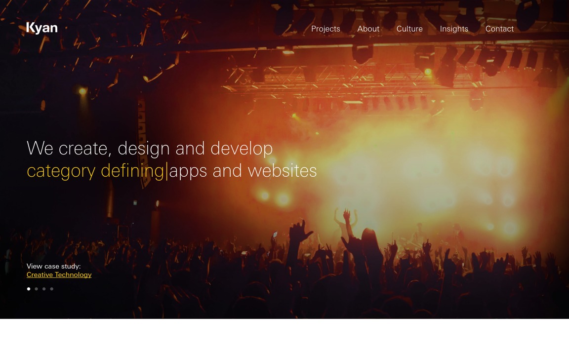 Web Design Inspiration - Kyan