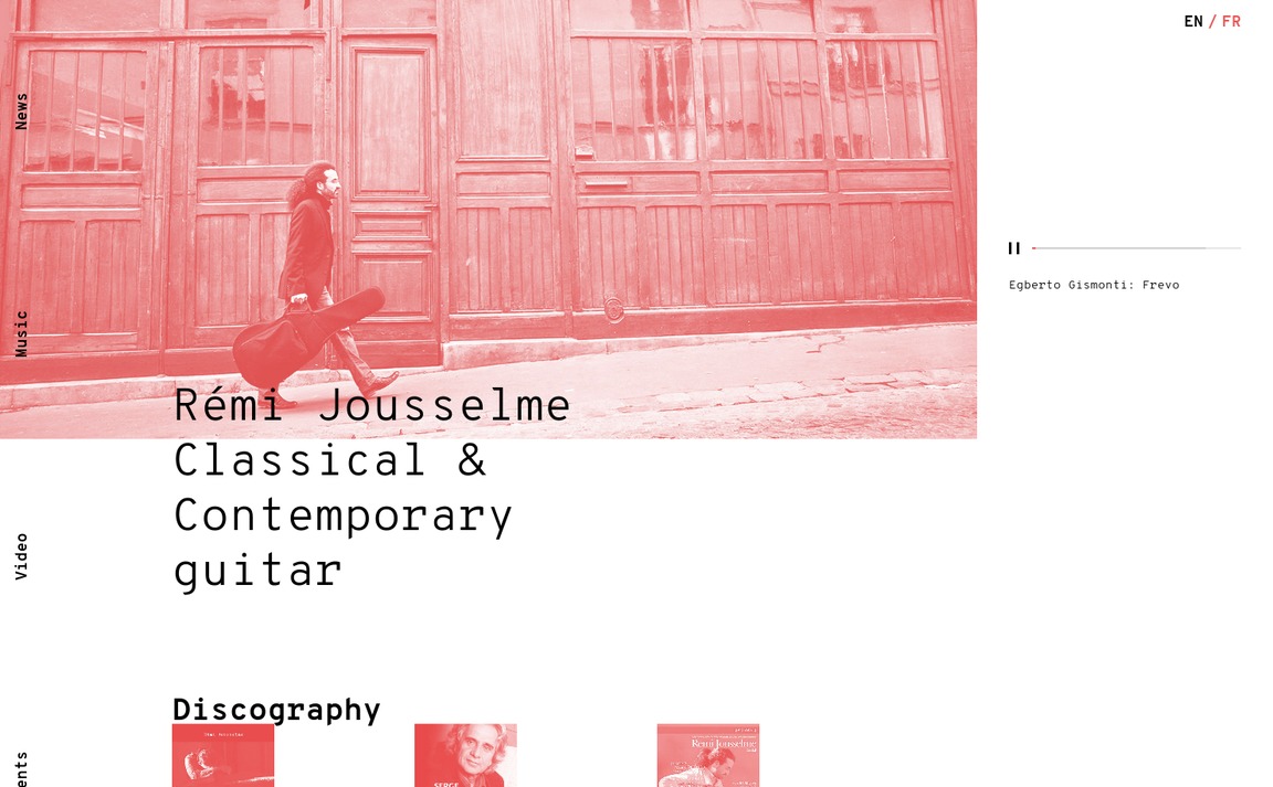 Web Design Inspiration - Rémi Jousselme