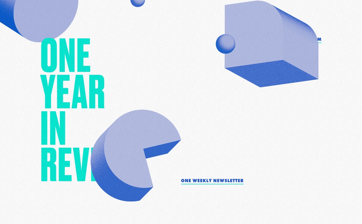 Web Design Inspiration - One Year In Review