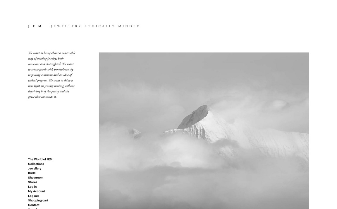 Web Design Inspiration - JEM