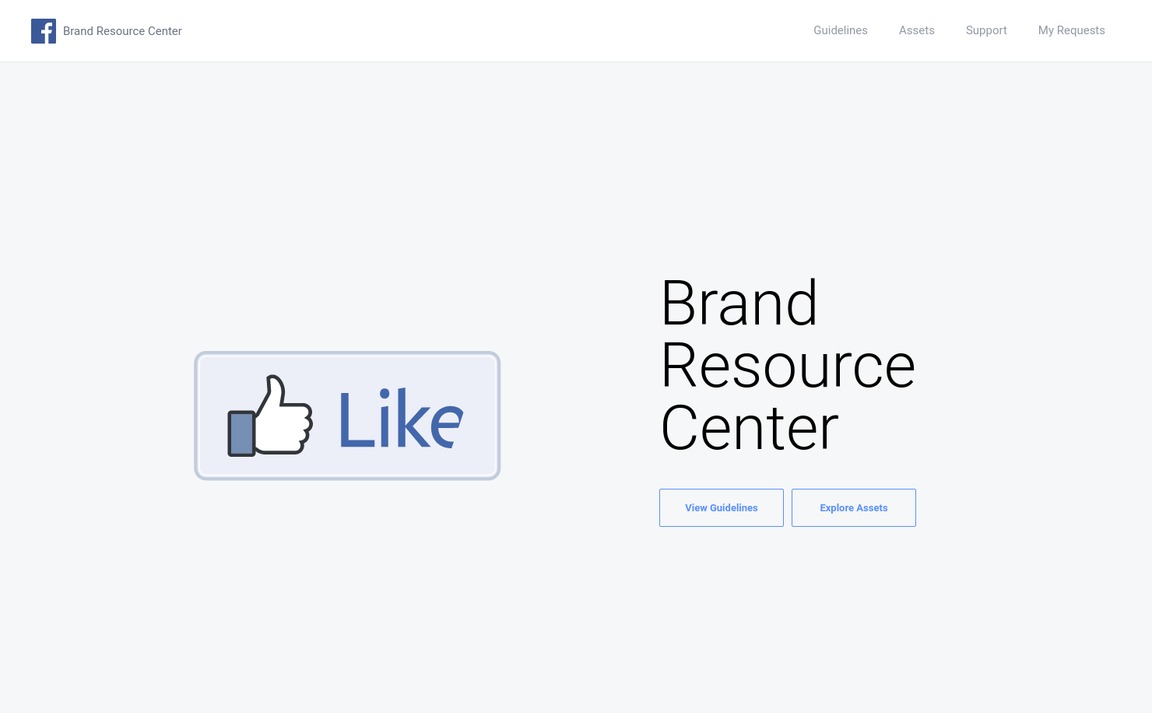 Web Design Inspiration - Facebook Brand Resources