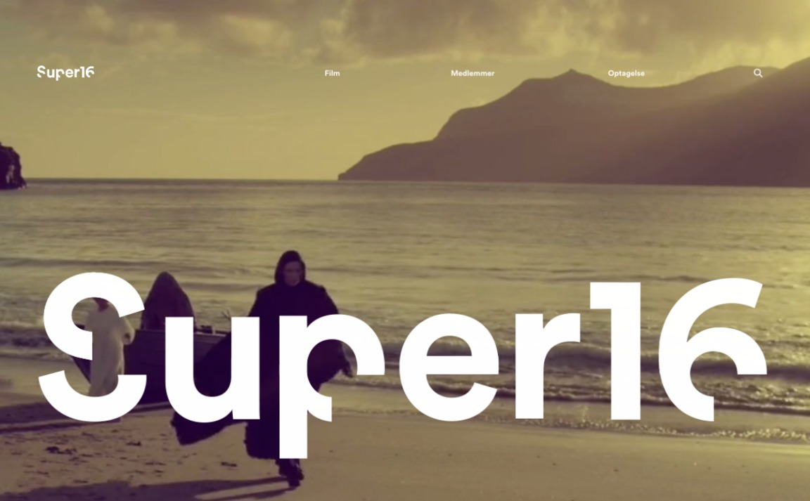 Web Design Inspiration - Super16