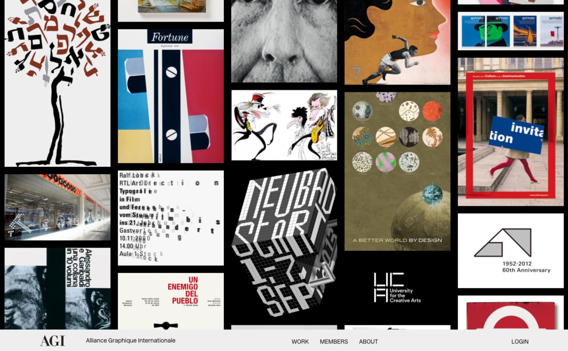 Web Design Inspiration - AGI