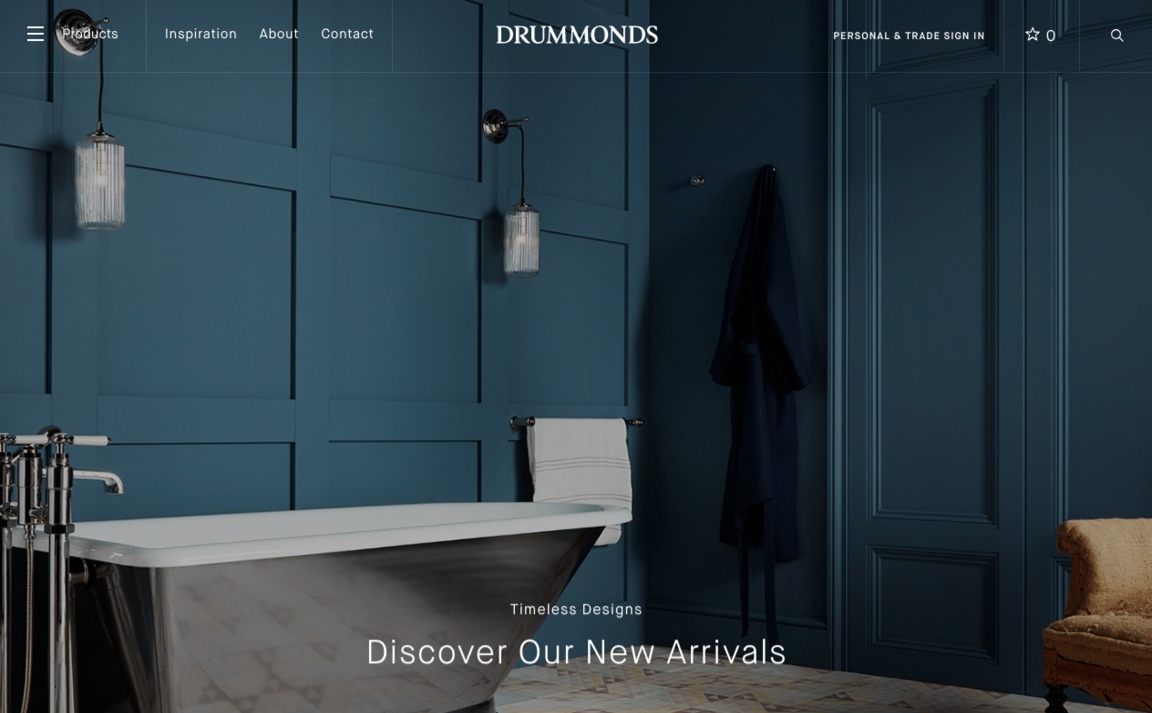 Web Design Inspiration - Drummonds