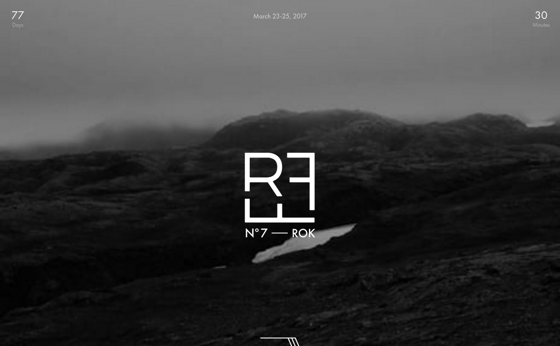 Web Design Inspiration - Reykjavik Fashion Festival