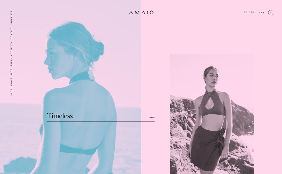 Web Design Inspiration - Amaiò