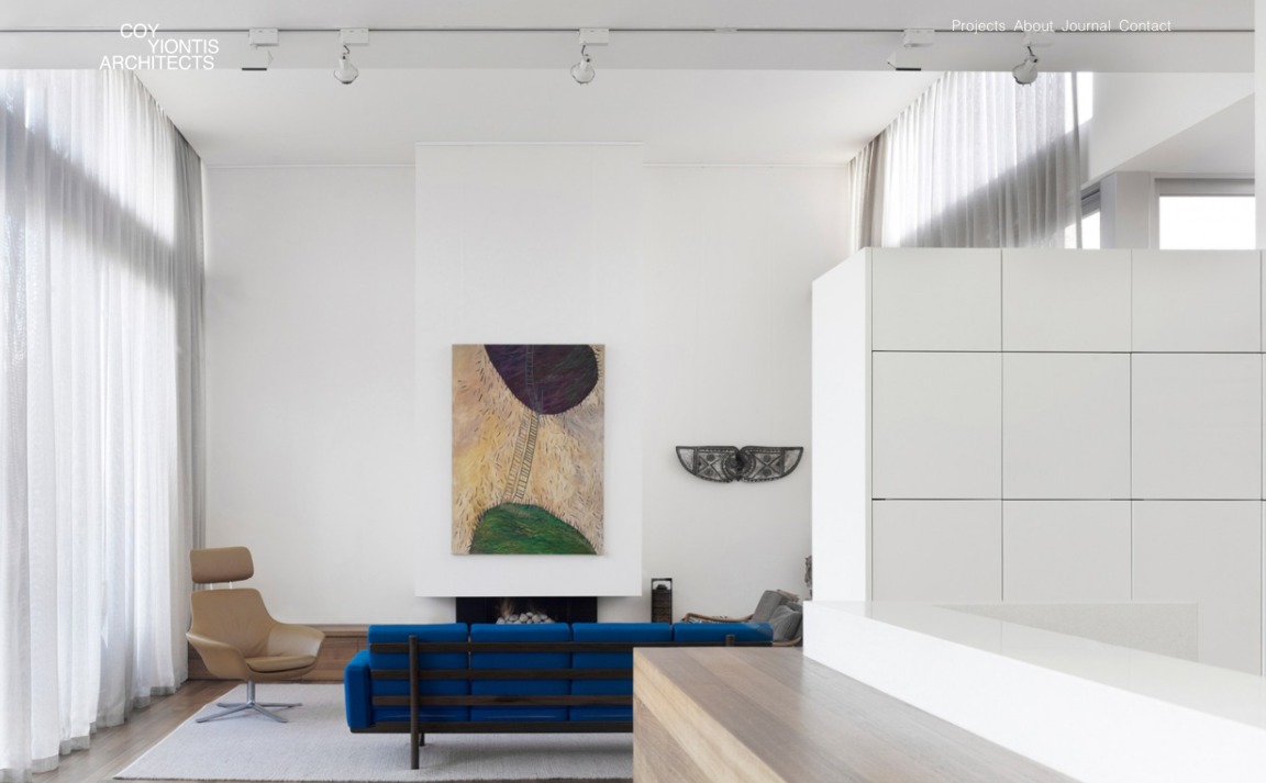 Web Design Inspiration - Coy Yiontis Architects