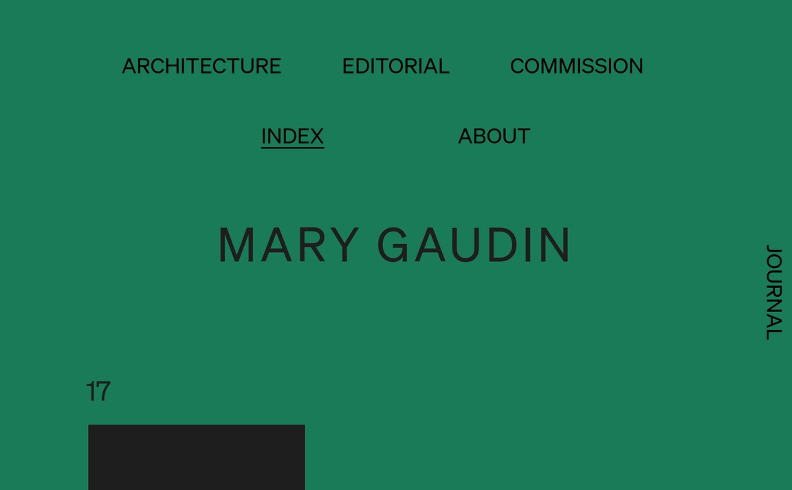 Web Design Inspiration - Mary Gaudin