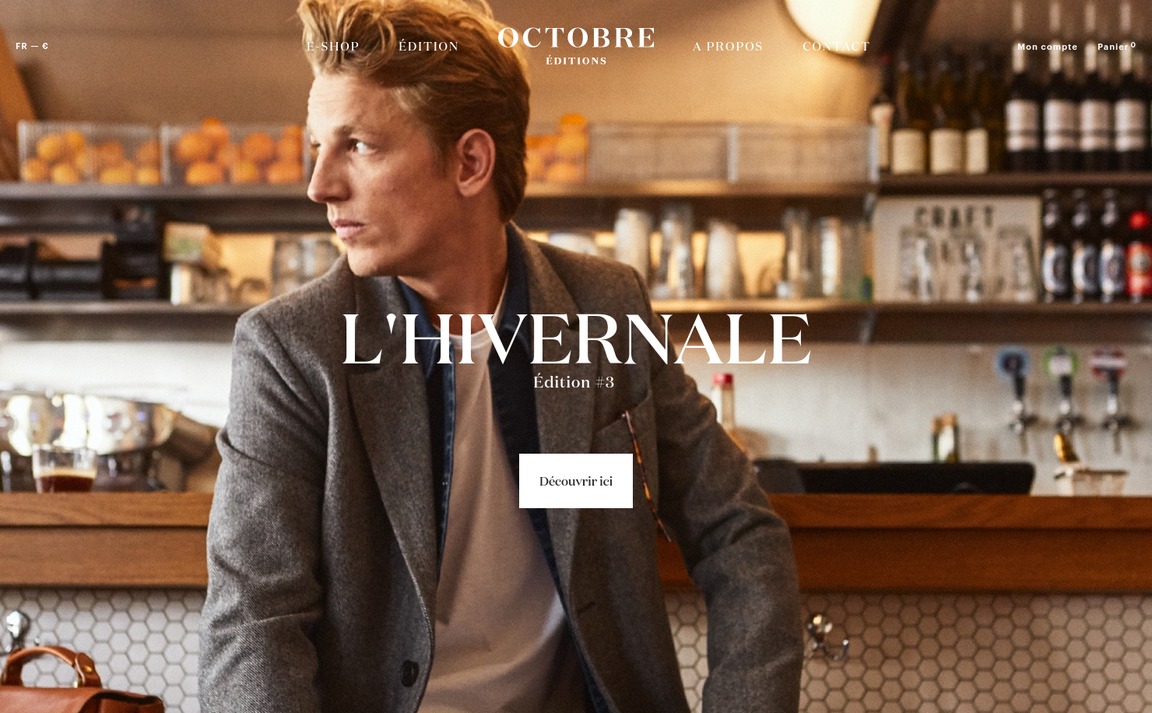 Web Design Inspiration - Octobre