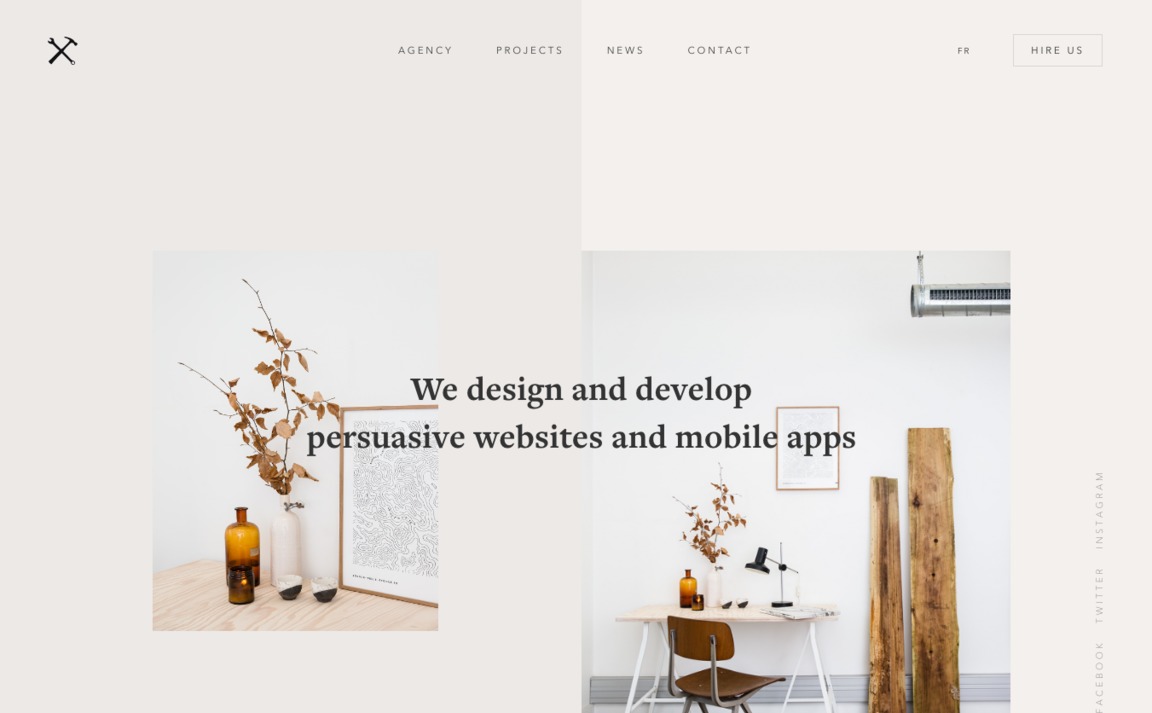 Web Design Inspiration - Belle Epoque