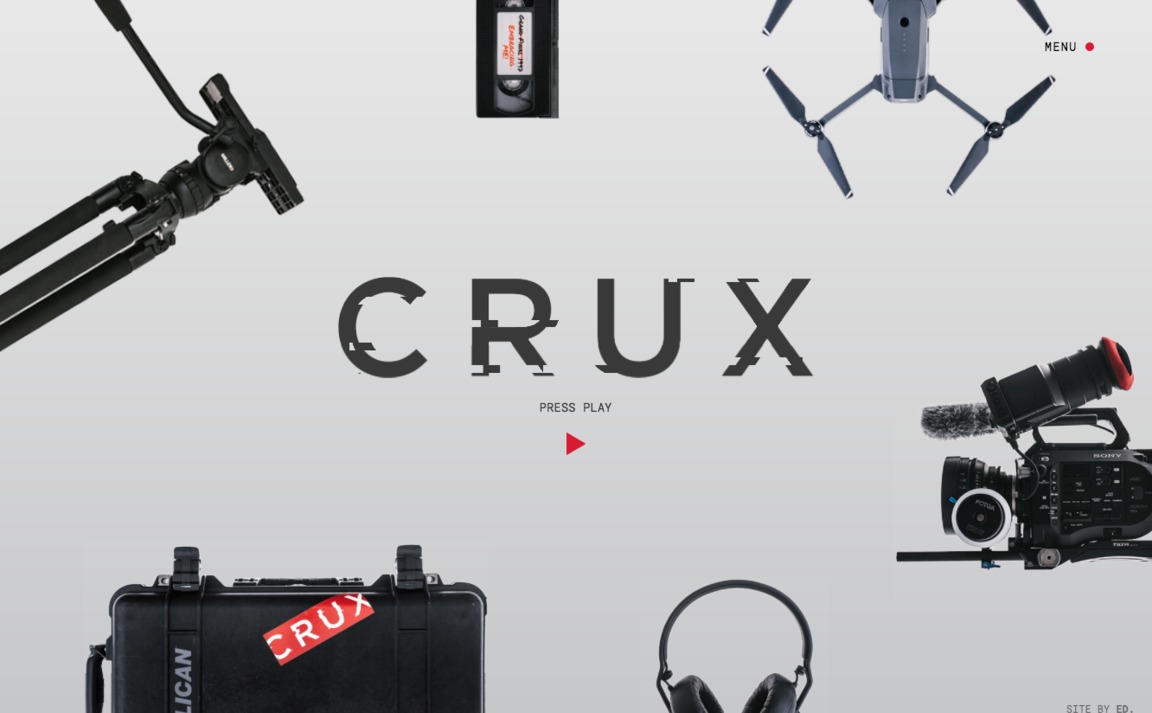 Web Design Inspiration - CRUX Media