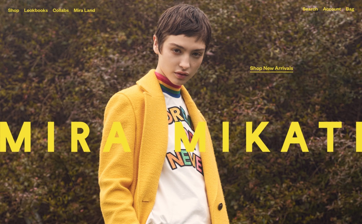 Web Design Inspiration - Mira Mikati