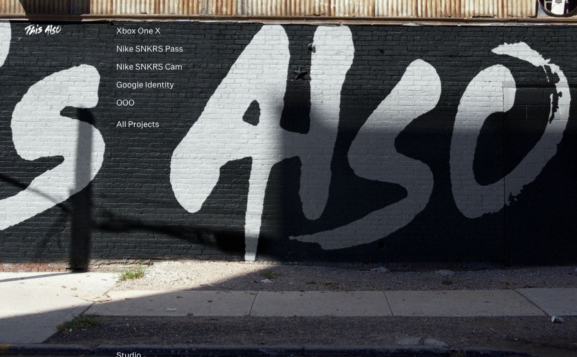 Web Design Inspiration - This Also