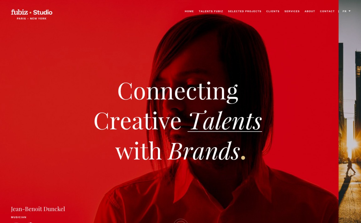 Web Design Inspiration - Fubiz Studio