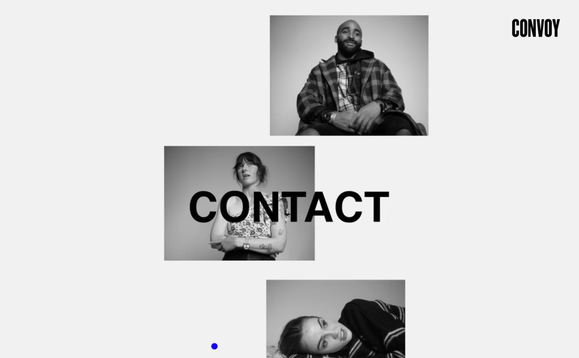 Web Design Inspiration - Convoy
