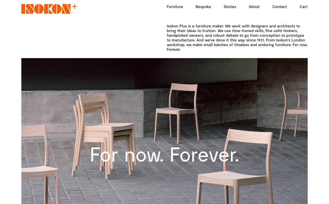 Web Design Inspiration - Isokon Plus