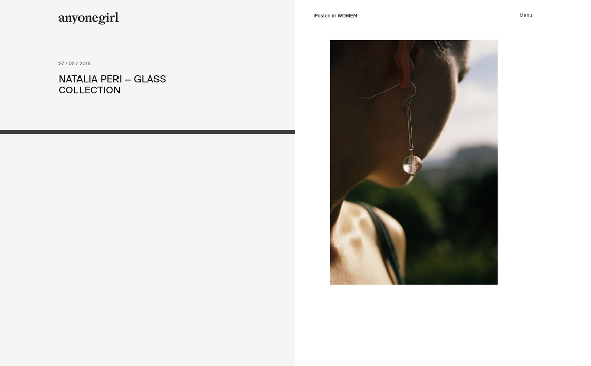 Web Design Inspiration - Anyonegirl