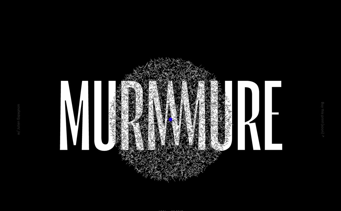 Web Design Inspiration - Murmure