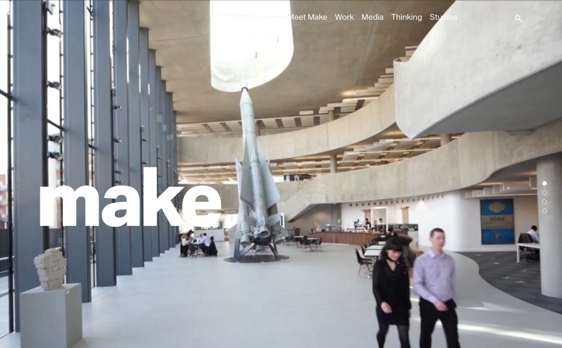Web Design Inspiration - Make Architects