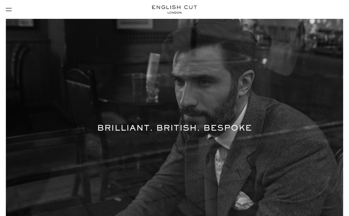 Web Design Inspiration - English Cut